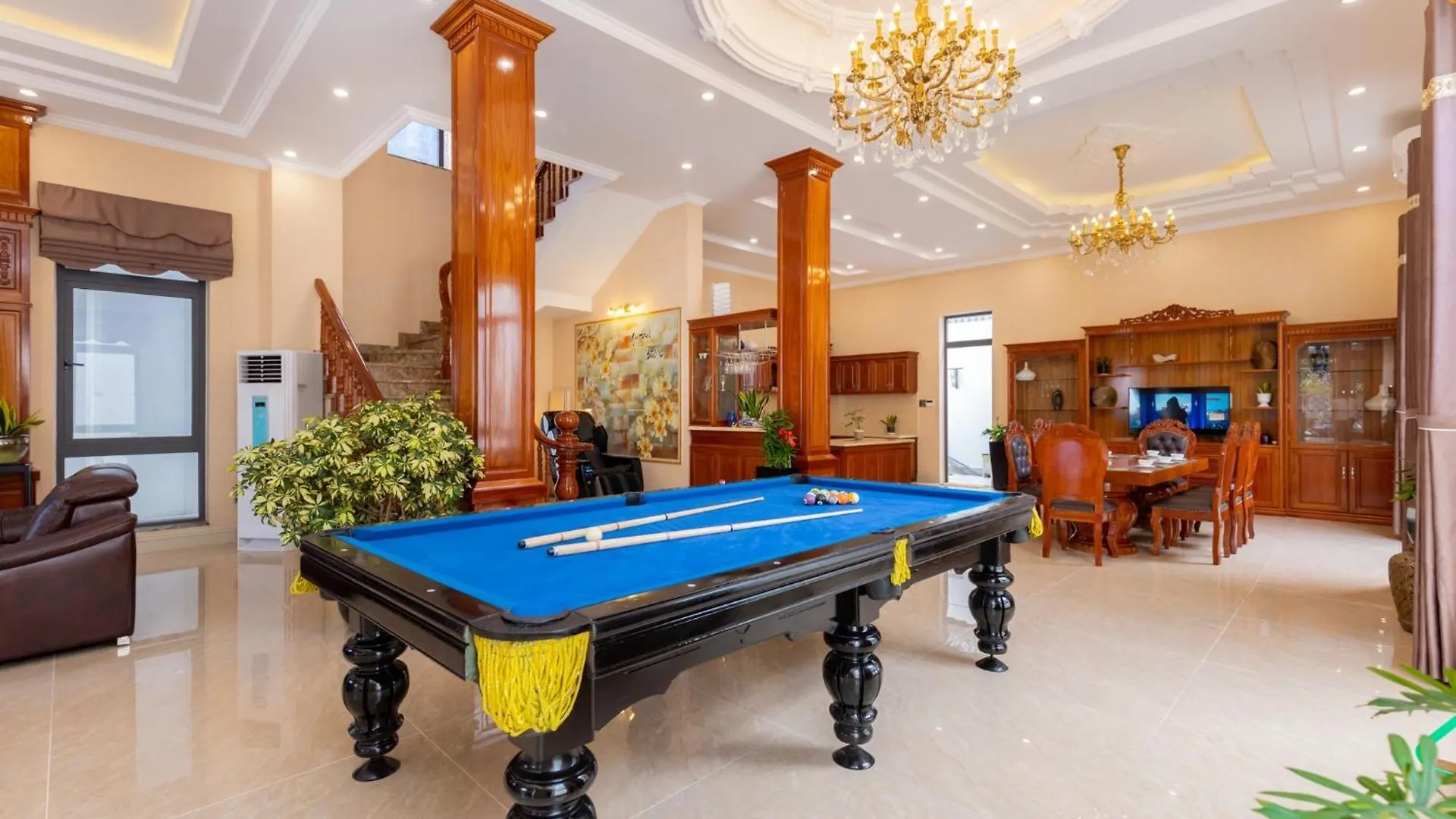 Villa Biet Thu Gold Day Ho Boi Khu Du Lich Bai Sau Free Bida Vung Tau