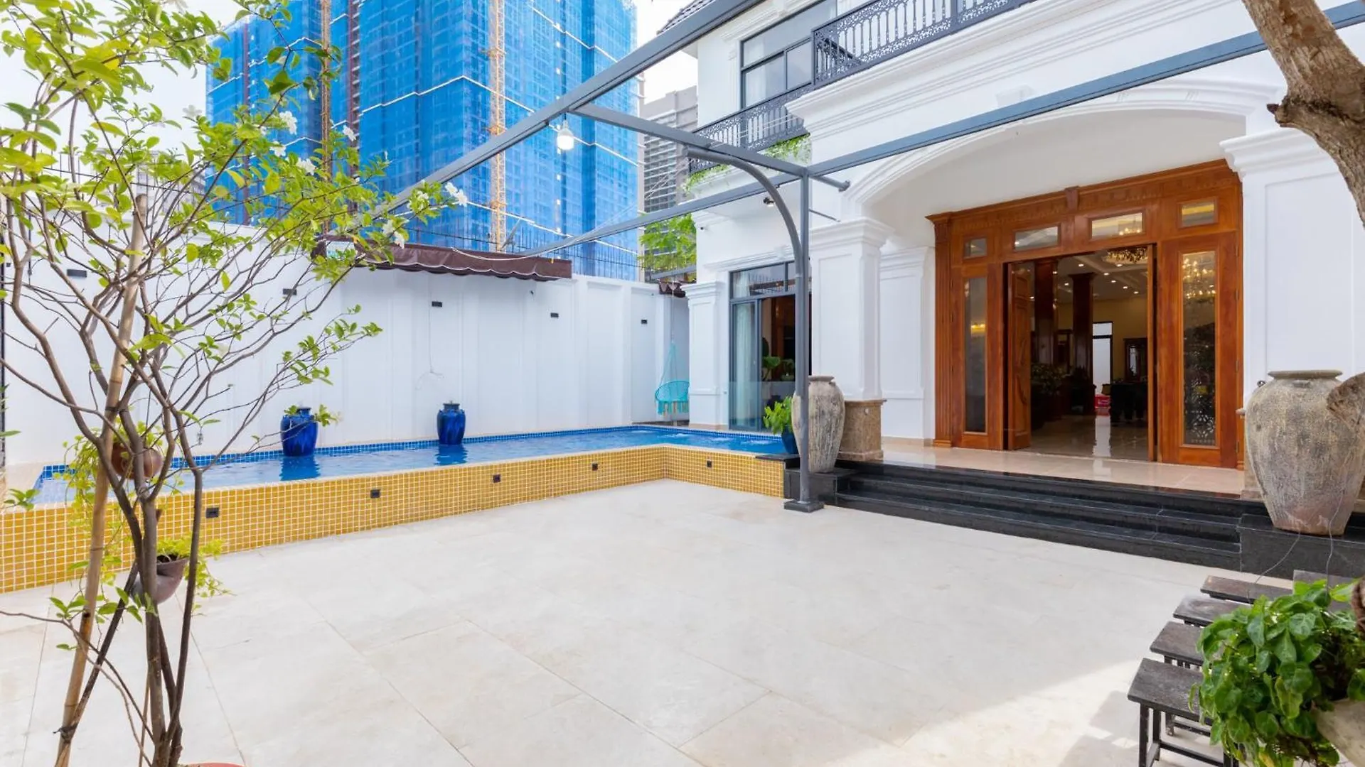 Biet Thu Gold Day Ho Boi Khu Du Lich Bai Sau Free Bida Vung Tau Villa