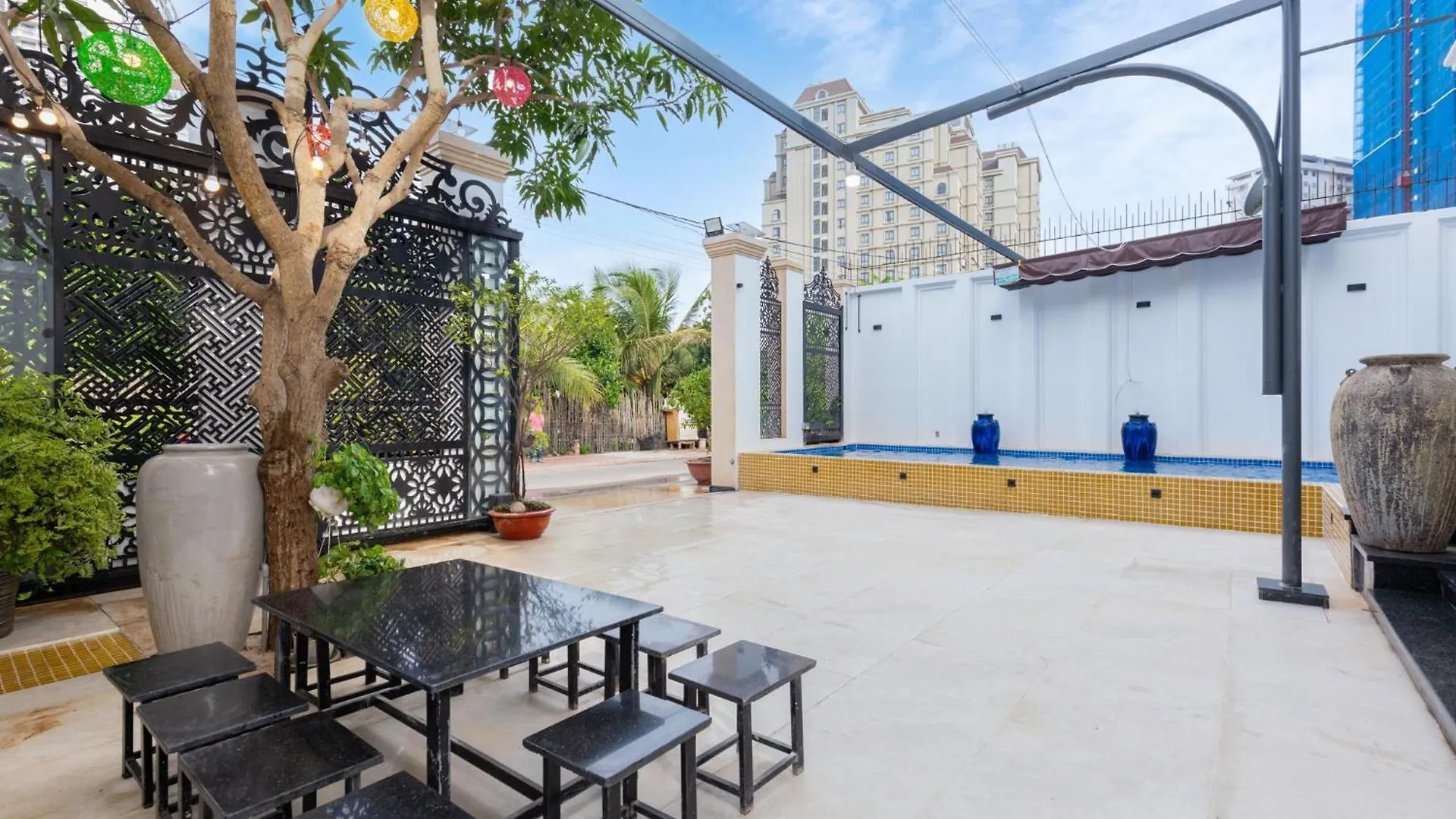 Villa Biet Thu Gold Day Ho Boi Khu Du Lich Bai Sau Free Bida Vung Tau Vietnam